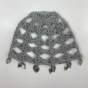 Mesh Hat Avellana Gris con Aplicaciones