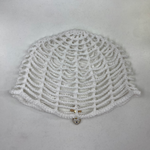 Mesh Hat Red Blanco con Ojo de Fátima