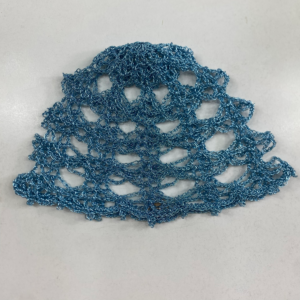 Mesh Hat Avellana Celeste Metalizado