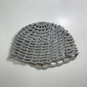 Mesh Hat Red Gris